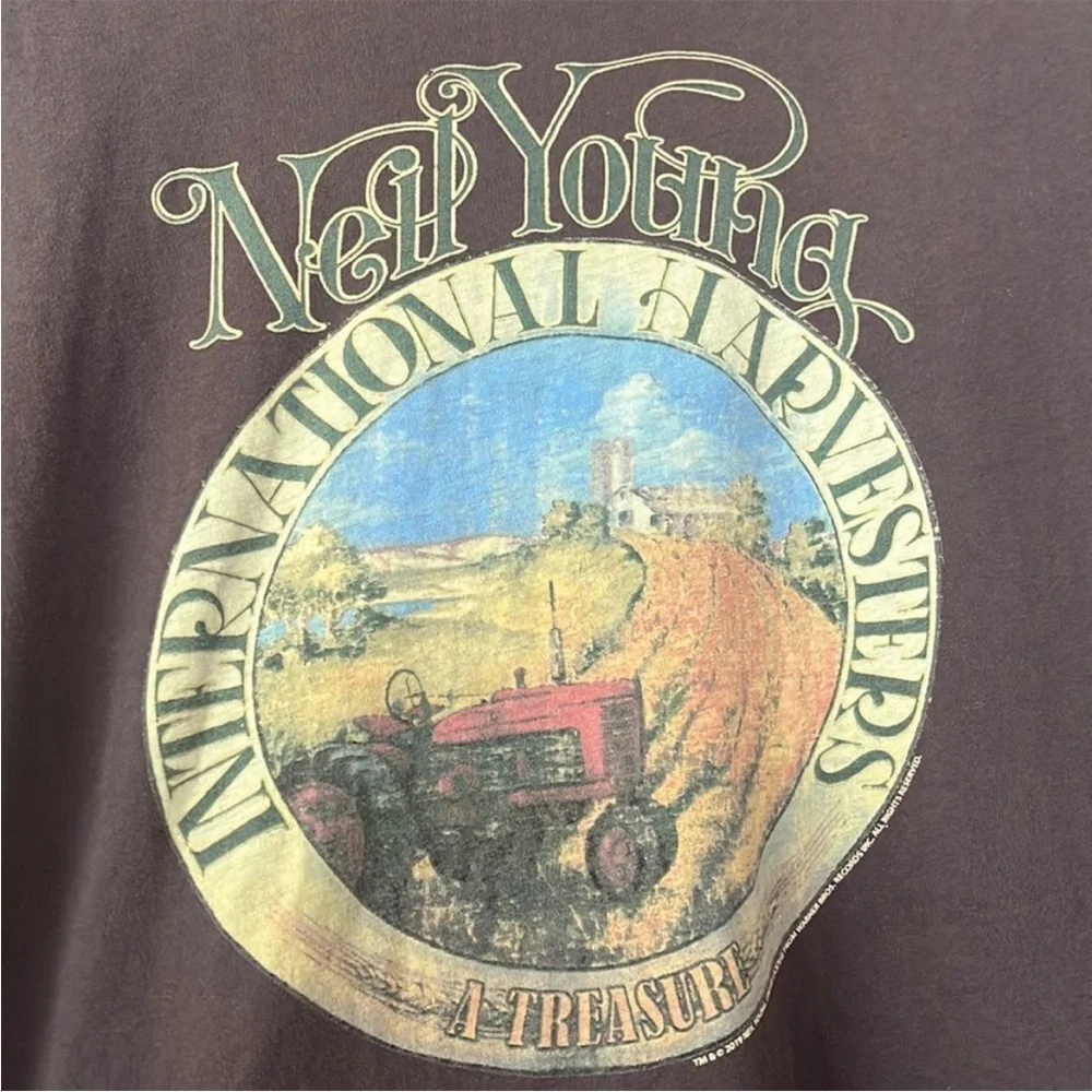 Free People x Chaser Neil Young Graphic Tee - Picture 2 of 6